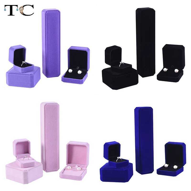 Ring Box Necklace Packaging Organizer Jewelry Packaging Bulk Gift Box Earring Bracket Gift Box Necklace Organizer W241019