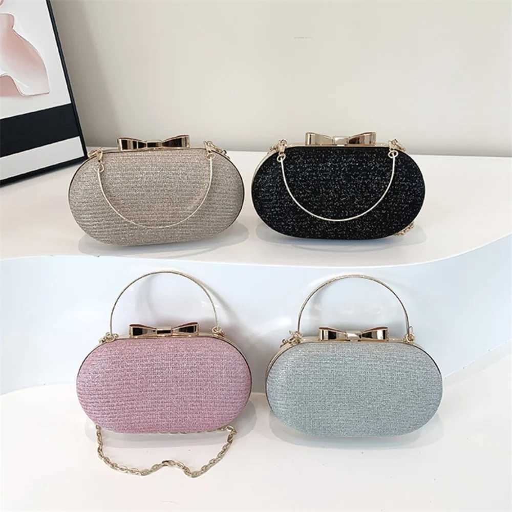 Pleated Evening Handbag Womens Top Handle Flash Day Clutch Womens Wedding Dinner Dress Clip Pack Diamond Party Money Bag New Y241019