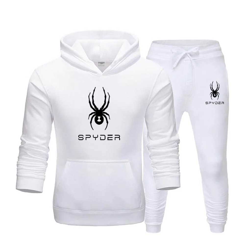 Men's Tracksuits Mens Sports Suits Fashion Tracksuit Women Hoodies + Pants Two Pieces Sets Running Casual Sweatshirts Sweatpants Clothing H241018