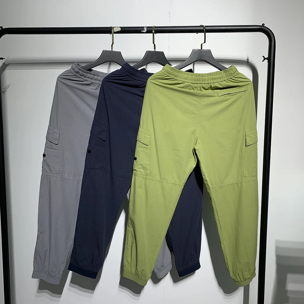 Spring and Autumn Thin Pants for Men and Women Side Embroidered Casual Sports Pants for Men Badge Pants 241018
