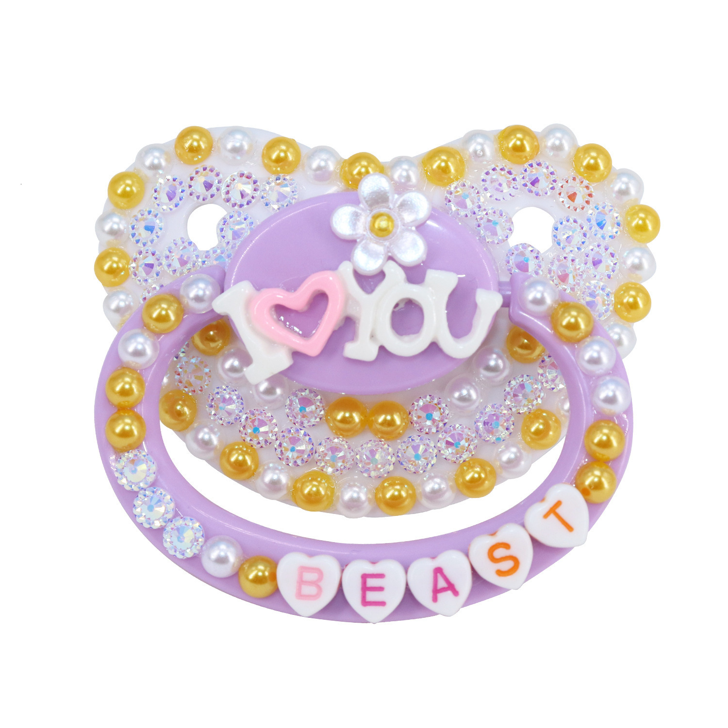 ABDL Adult Play Mouth Soothing pacifier party Funny Sticky Diamond Baby Soothing Emotion Big pacifier 241019