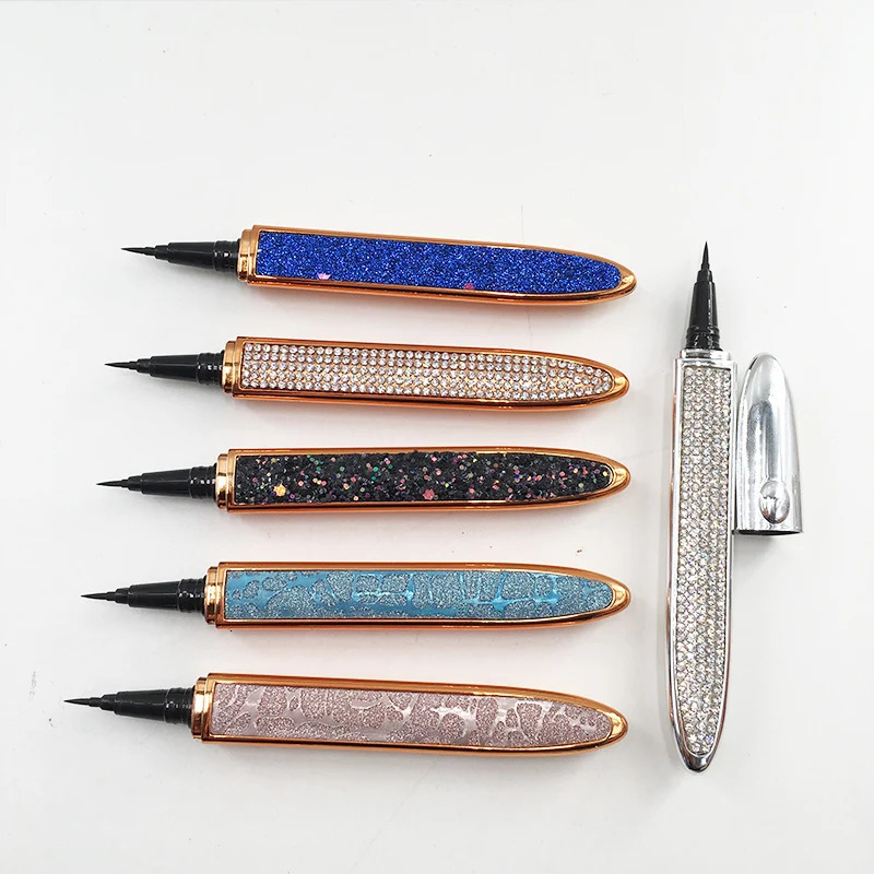 Eyeliner adhesive pen Black transparent eyeliner adhesive 2-in-1 waterproof 241018