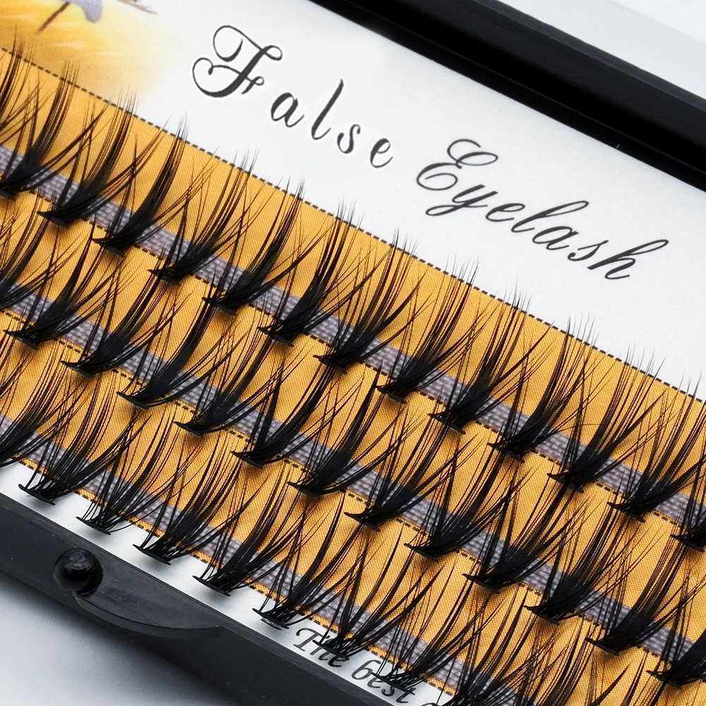 1 box/60 bundles/20D/30D fake lashesIndividual lashes Bunchenatural thick fake lashesEyelash Extensions for make upXJ241019