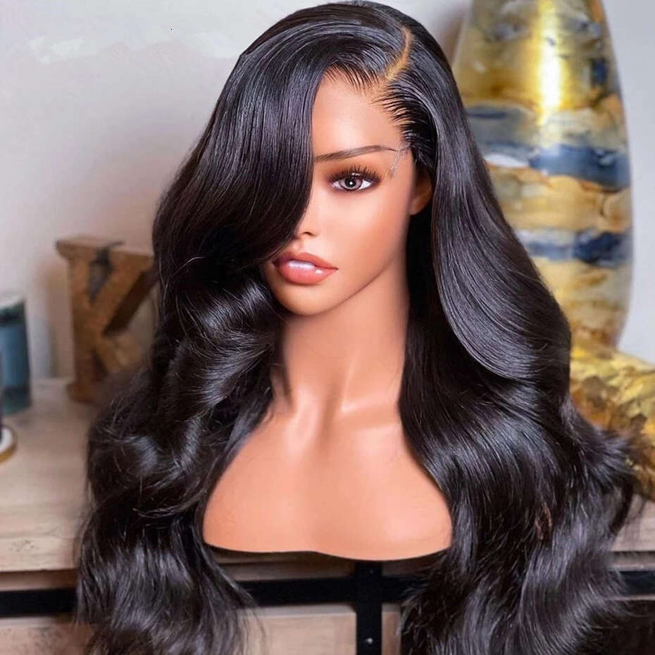 Body Wave Human Frontal Wigs 13x4 Transparent Lace Front For Black Women Brazilian Remy Cheap Wig Bg Hair