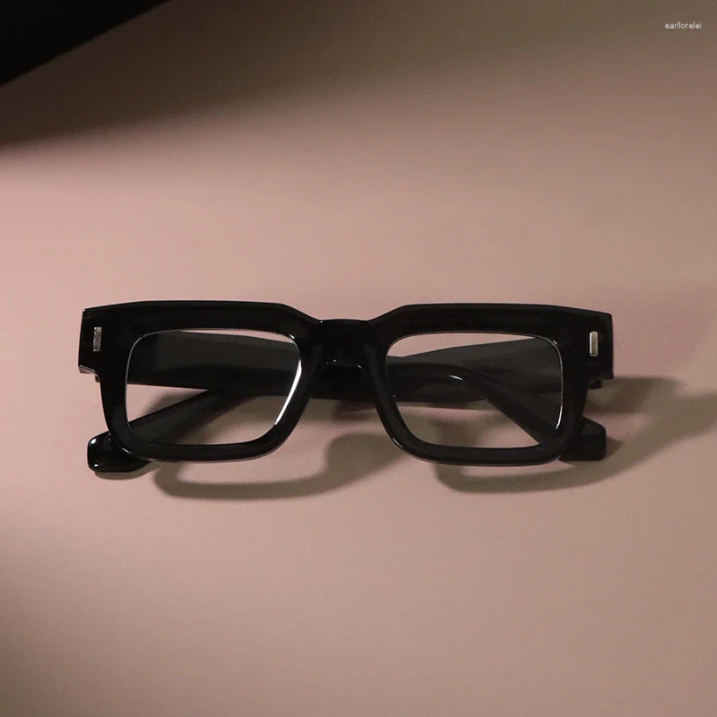 Sunglasses Frames Elegant Transparent Lens Plain Eyeglasses Frame Male Female Brand Casual Rectangle Glasses Men Women
