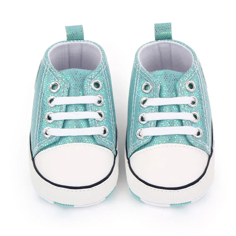 Classic Flash Canvas Baby Shoes Infant Boys Girls Sports Soft Sole Antislip Toddlers First Walkers Casual 241018