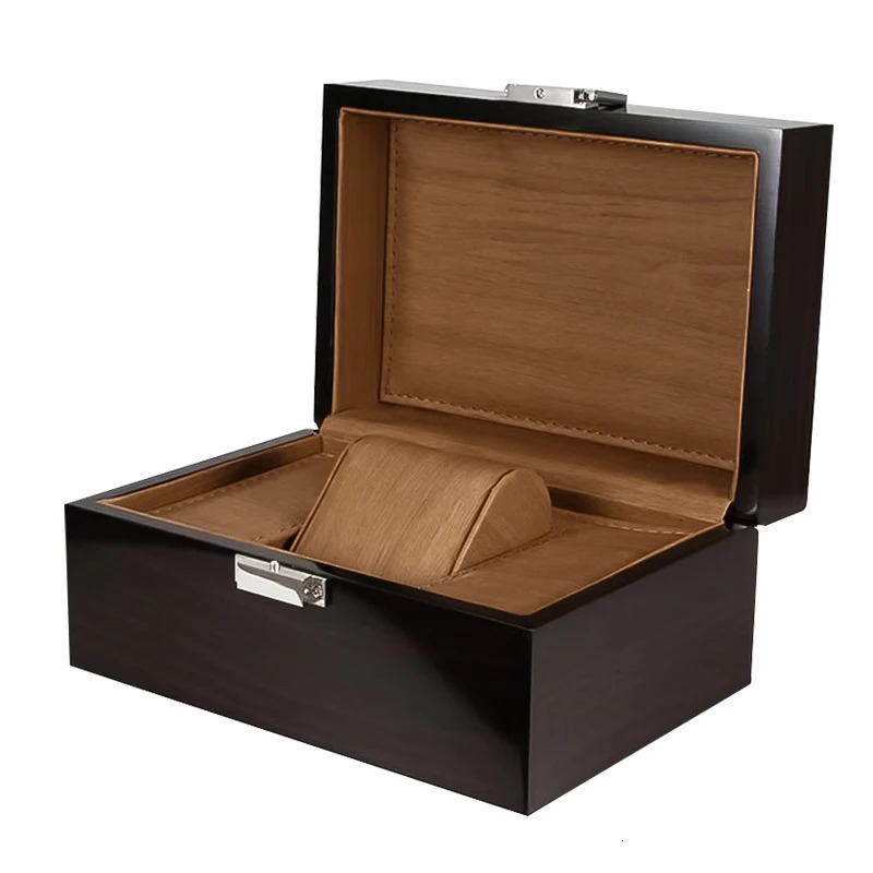 Advanced piano latex watch organizer box jewelry storage box free customized watch display gift box inside 241018