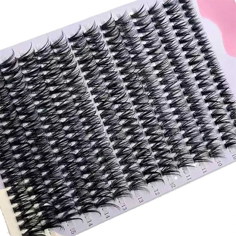 14 row large capacity 40D30P50D thick false eyelashes from Europe America AfricaXJ241019