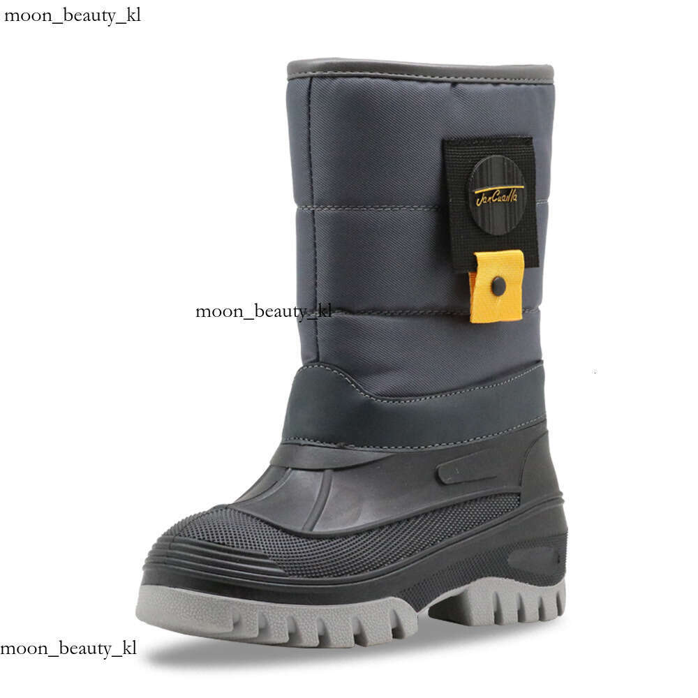 Designer Boot Winter Cotton Boot Brand Boys' Casual Boots, Thickened And Plush Snow Cotton Shoes, Midsole Boots, Anti-Skid Snow Boots 8f7