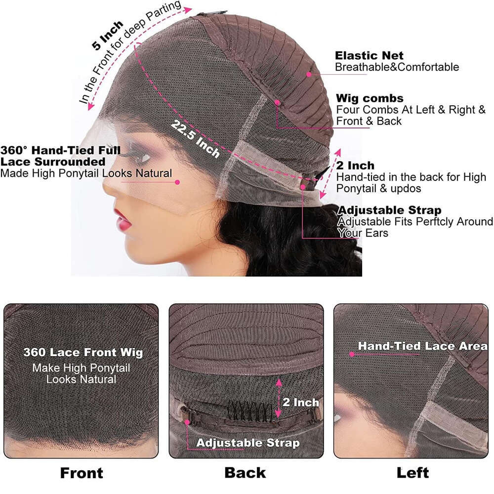 Hd Density Full Lace Front Human Hair Wig X Straight Frontal Wigs For Women Pre Plucked Glueless Ready To Wear al s