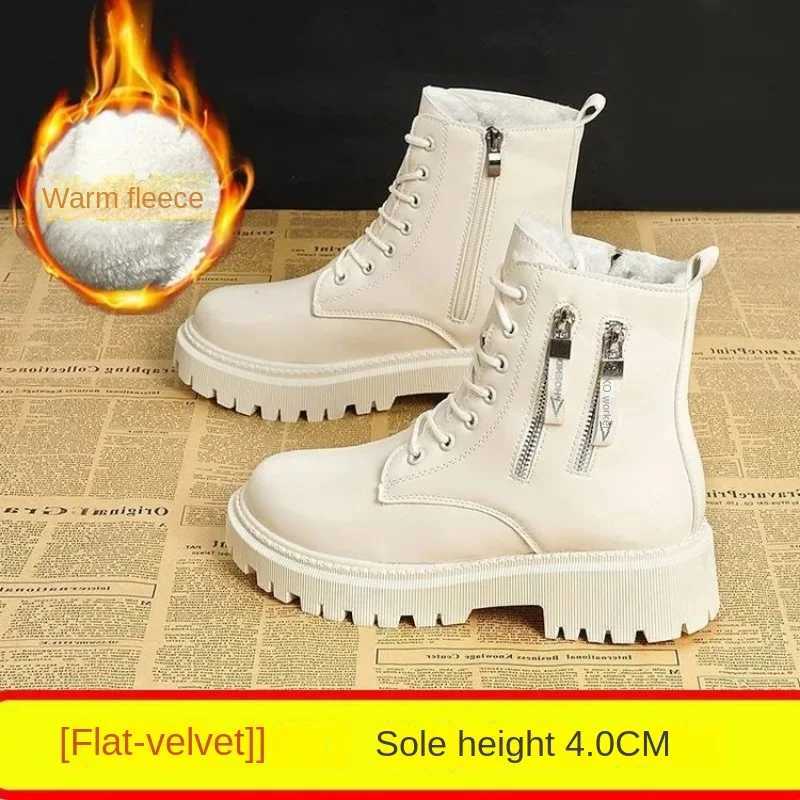 2022 New Womens Shoes Lace Womens Shoes Warm Platform Double Zipper Ankle Boots Womens Shoes Winter Boots Fashion Botas Mujer Y241019