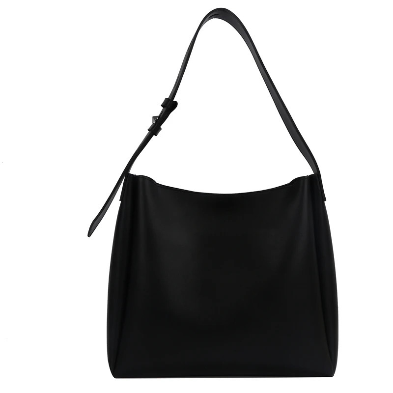 LEFTSIDE Fashion Womens Leather Handbag Mens Simple Large Capacity Shoulder Bag Handbag and Wallet 241018