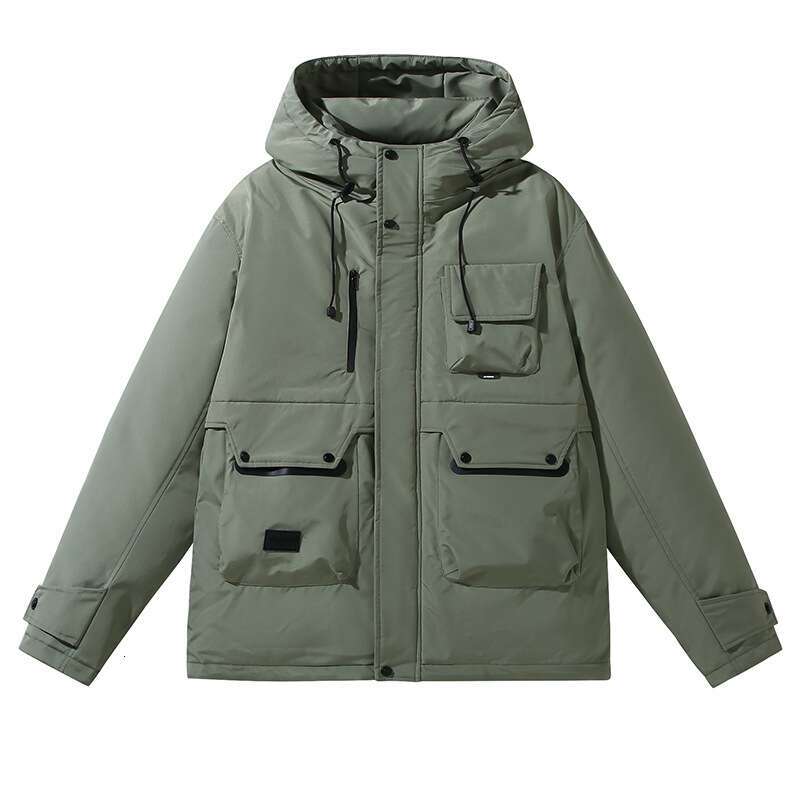 Winter new style with added fat, increased trend, overweight, medium to long men's down, cotton, cotton coat, cotton jacket, jacket, 300 pounds, 