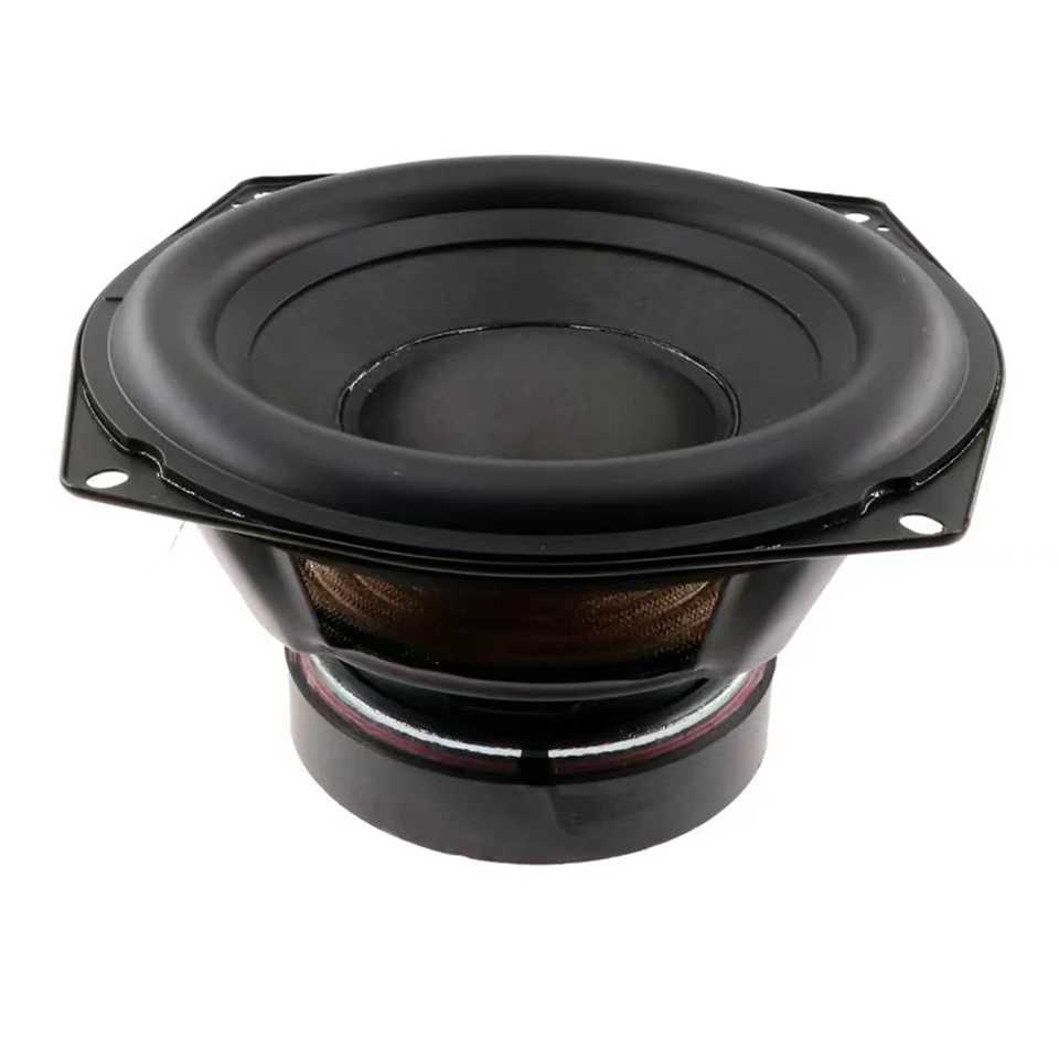Loudspeaker box 5.25 Inch Hifi Woofer Speakers 3/4Ohm 120/20W Subwoofer Loudspeaker Midrange Bass Audio Music Narrator Home Theater Bookshelves Z24101