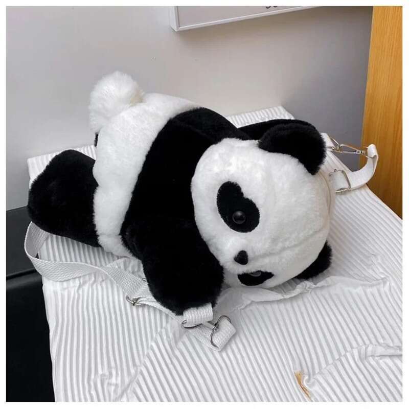 Cute Chinese Crossbody Bag Backpack Hugs You Like A Panda