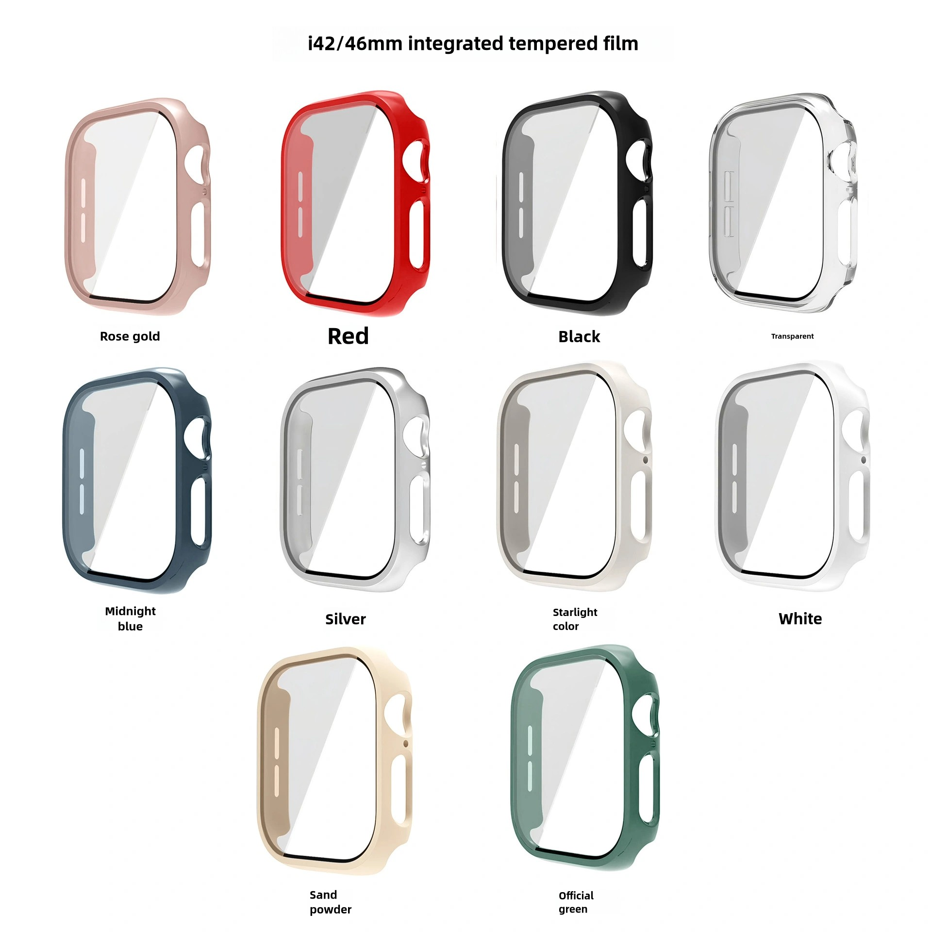 Sport Wireless Charging Band Box for iWatch Ultra 2 Series 45 46 49mm Smart Watch Case Matte PC free shipping