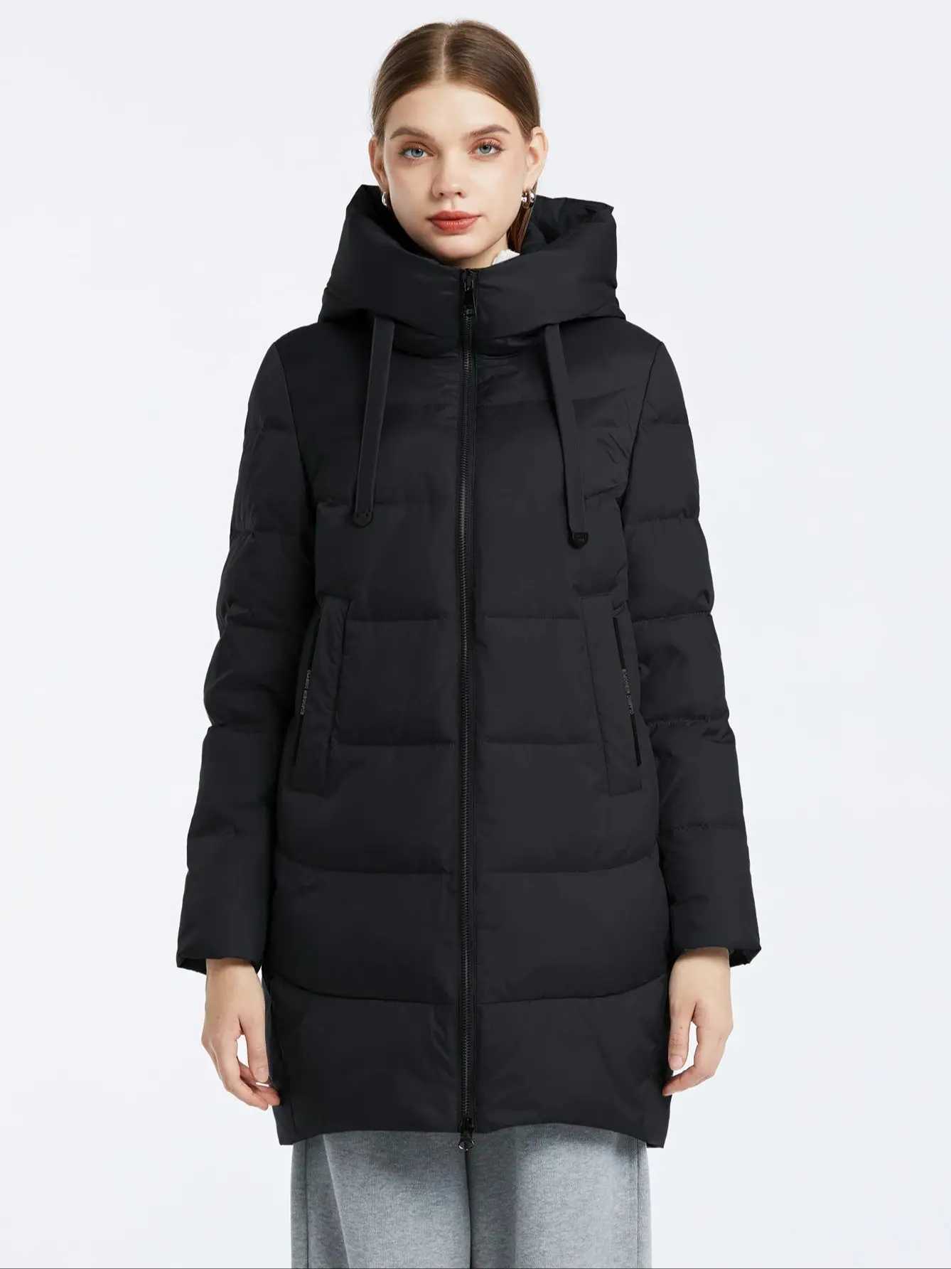 Cinemore Womens Jacket Winter 2023 Warm Long Parkas Hooded Outerwear Female Clothing Fashion Down Jacket Women Coat UnisexX241019