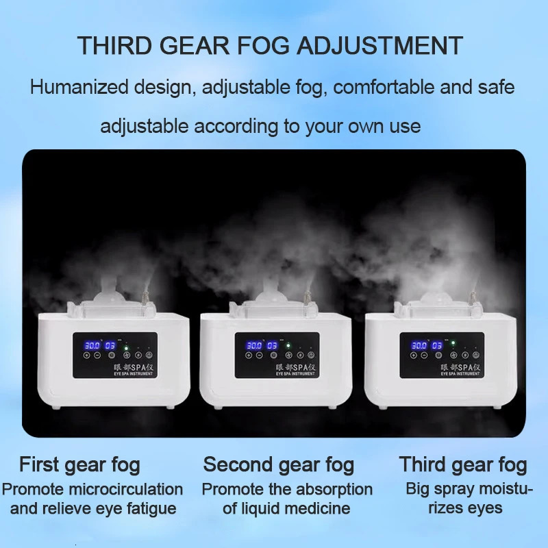 2024 Cold Spray Eye Massage SPA Instrument Fumigation Atomization Heating Compress Dryness Fatigue Relief Protection 241008