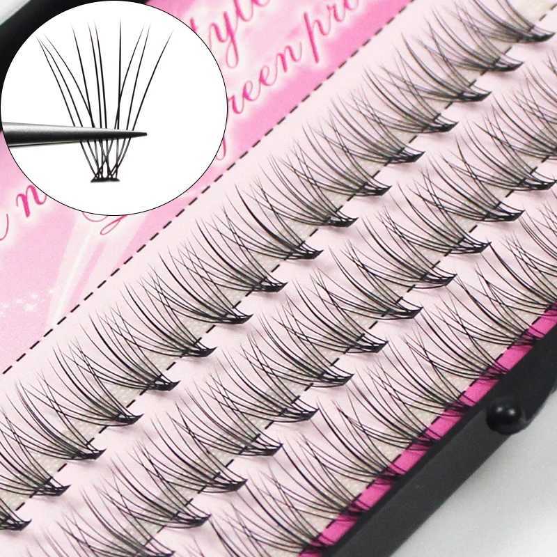 60pcs Individual Cluster EyeLashes Professional Makeup Grafting Fake False Eyelashes for eyelash extensions false eyelashes tabsXJ241019