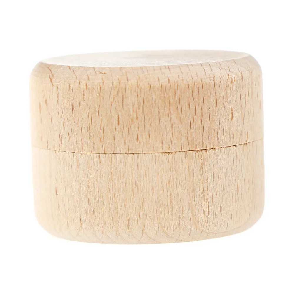 Wooden circular storage box ring box vintage wooden craft jewelry box luggage organizer accessories W241019
