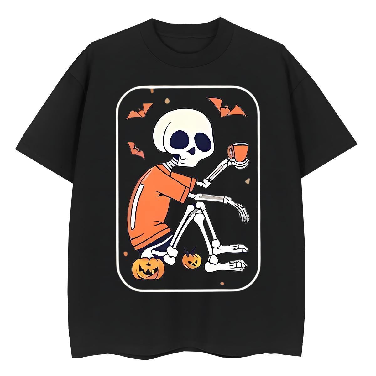 2024 Designer Women T Shirts 100% Cotton 230g Breathable Soft Sports Casual pumpkin Woman Tshirt Unisex Oversized L-4XL Clothings