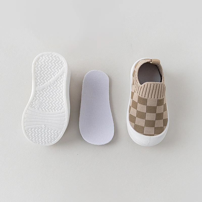1pair 6m3years Unisex SpringAutumn Toddler Baby Soft Sole Walking Shoes With AntiSkid n Outdoor Casual Sneakers 241018