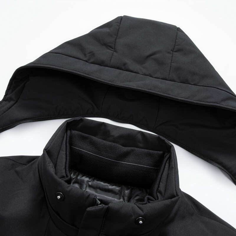 Tops Warm 90% Goose Jacket Men's Winter Business Casual Removable Down Er Hooded Puffer Coats Outwear Solid Thick Parkas