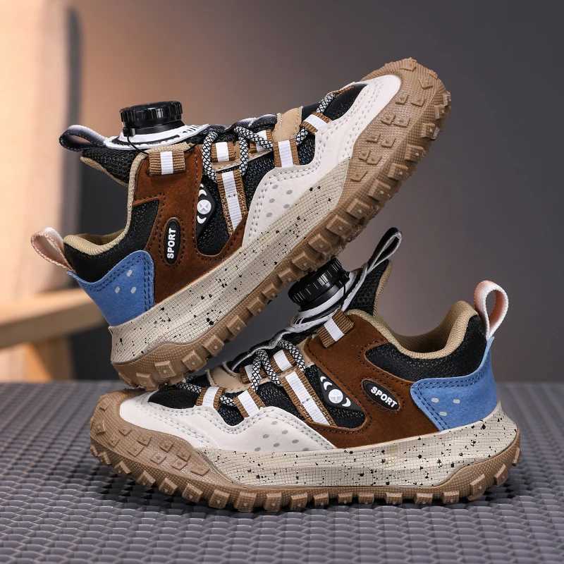 Athletic Outdoor Childrens casual shoes rubber wear-resistant outsole running shoes fashionable and comfortable childrens sports shoes H241019
