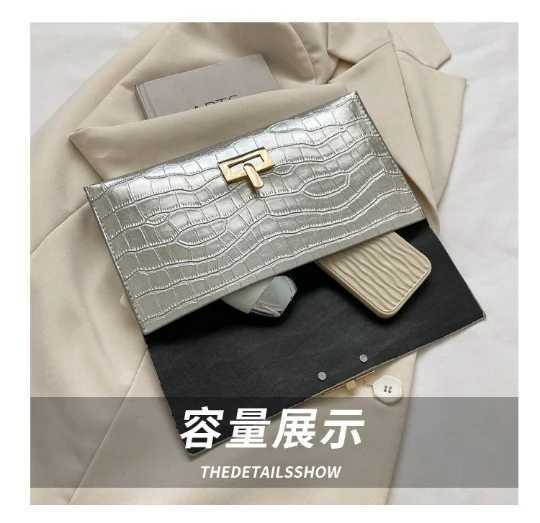 White evening party shoulder bag clutch wedding handbag womens coin PU envelope wallet Z241018 - view 6