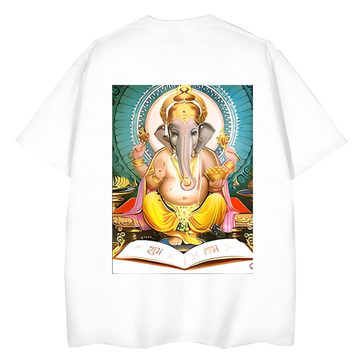 Fashion Casual T shirt 230g Pure Cotton Round Neck Short Sleeve Hip Hop Street religion Lady T shirt Female Customized Top Shirts