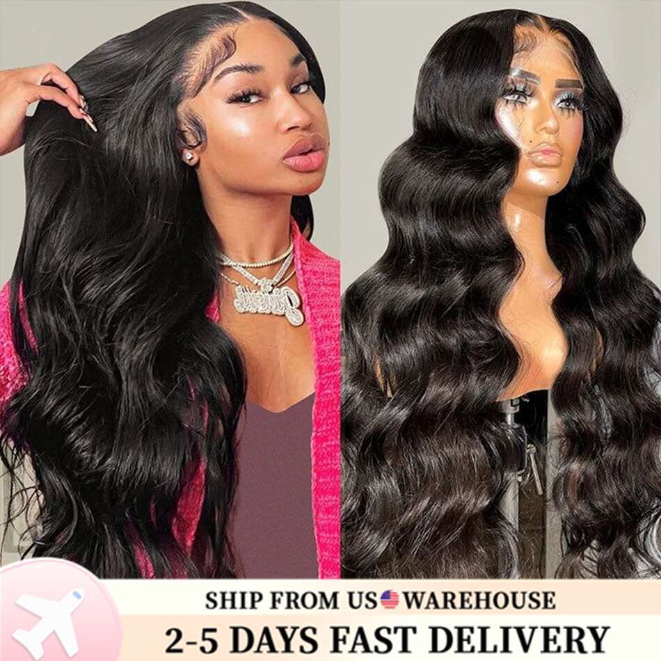 Lace Body Wave Front Human Hair Wigs X Frontal For Black Women Brazilian Closure Vrvogue al