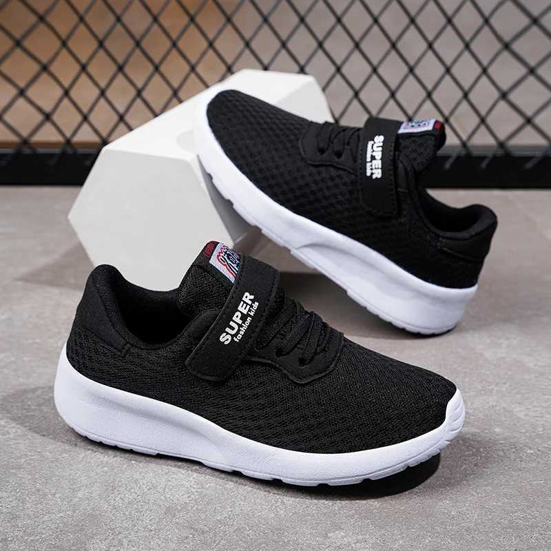 Athletic Outdoor 2024 trendy casual sports shoes suitable for both boys and girls flat bottomed lightweight breathable mesh shoes H241019