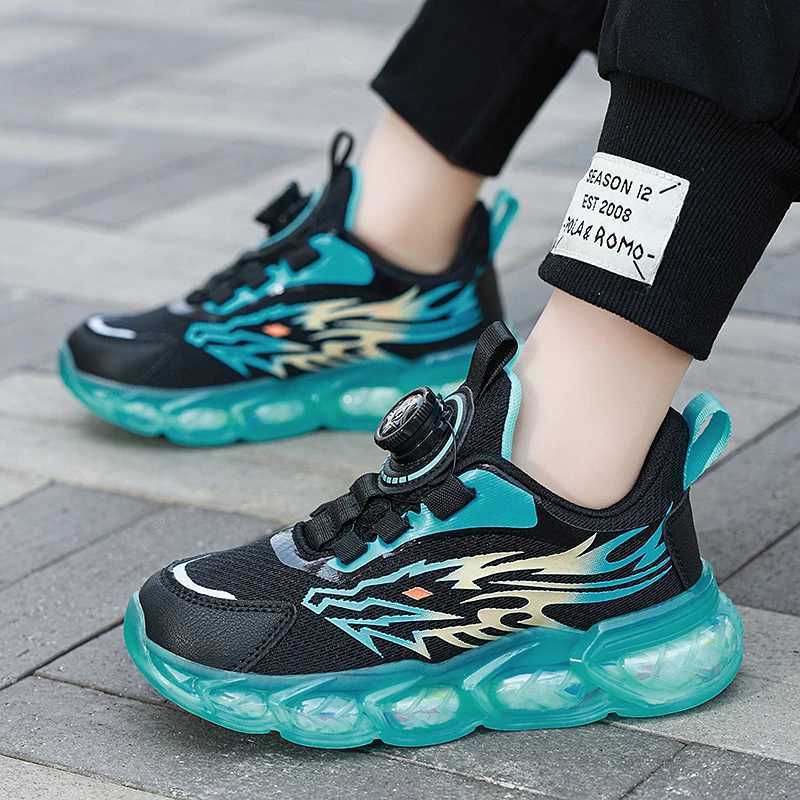 Athletic Outdoor Boys Girls Sneakers Kids Tennis Shoes for Walking/Running Lightweight Breathable Gym H241019 Q1PY