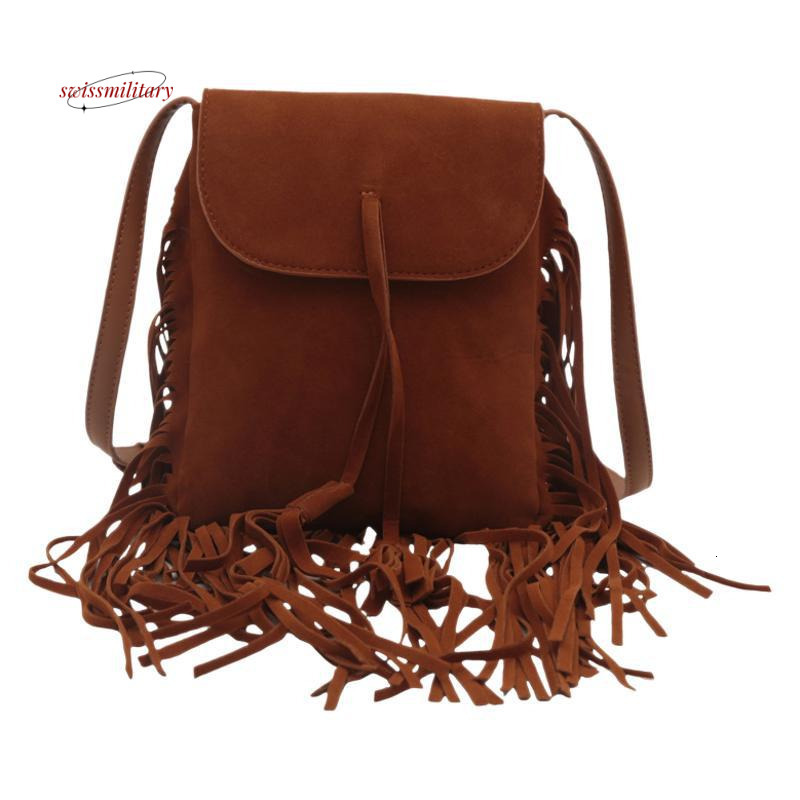 Bohemian chic Su women's 2024 autumn and winter new fashion shoulder crossbody frosted small bag #15 swissmilitary