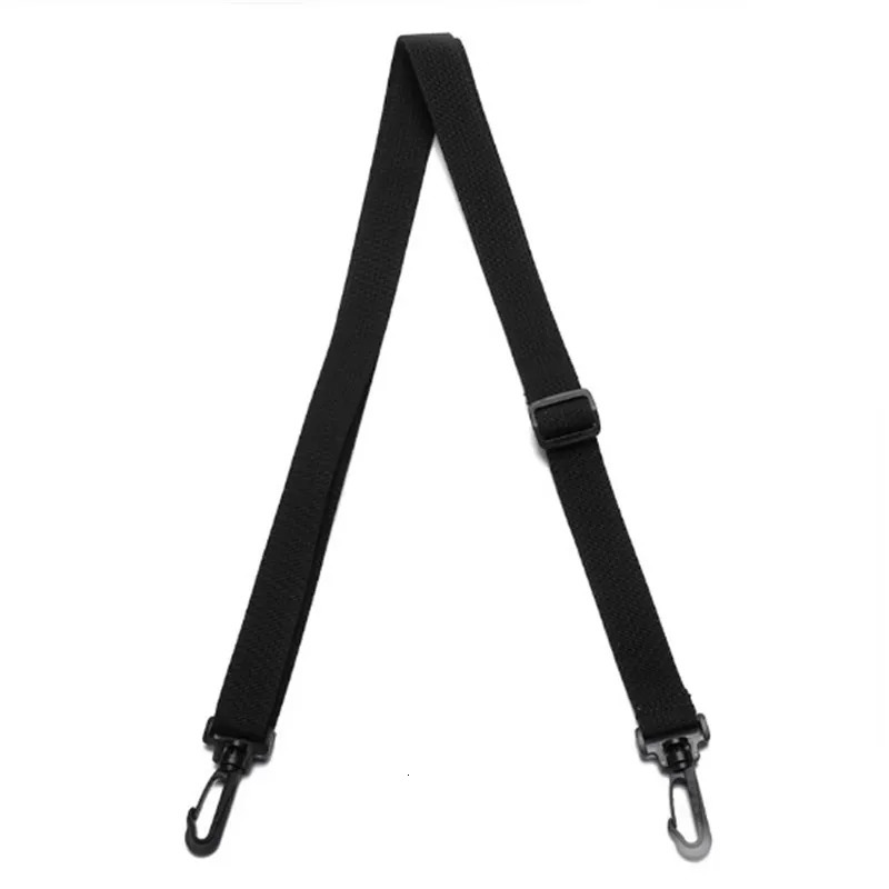 Black Long Straps Bag Part Accessories Adjustable Replacement Shoulder Strap Detachable Belt Messenger Bags 241017
