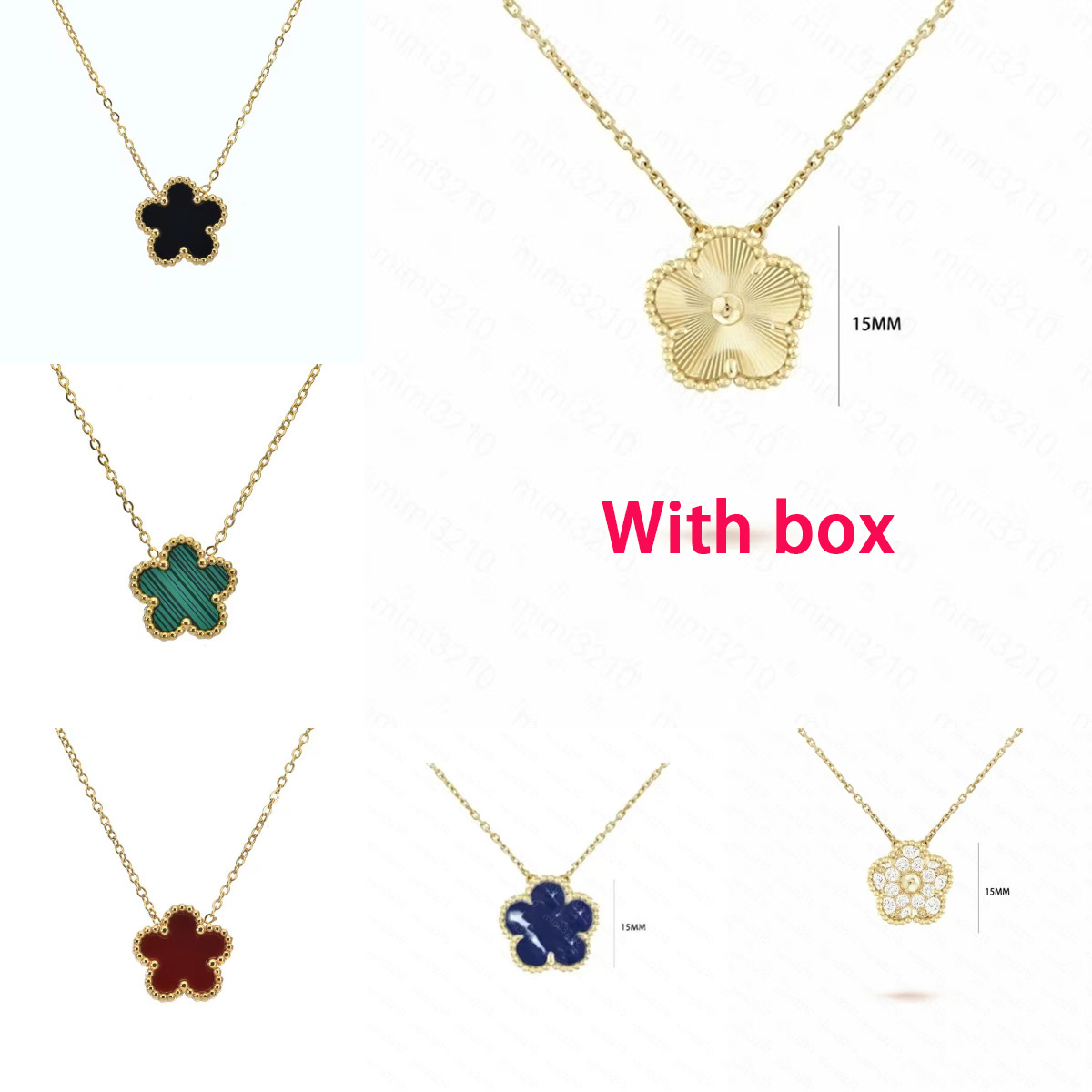 pendant necklace designer necklace jewelry necklaces New necklace Fashion classic couple mother gift designer jewelry gold necklace high quality jewelry