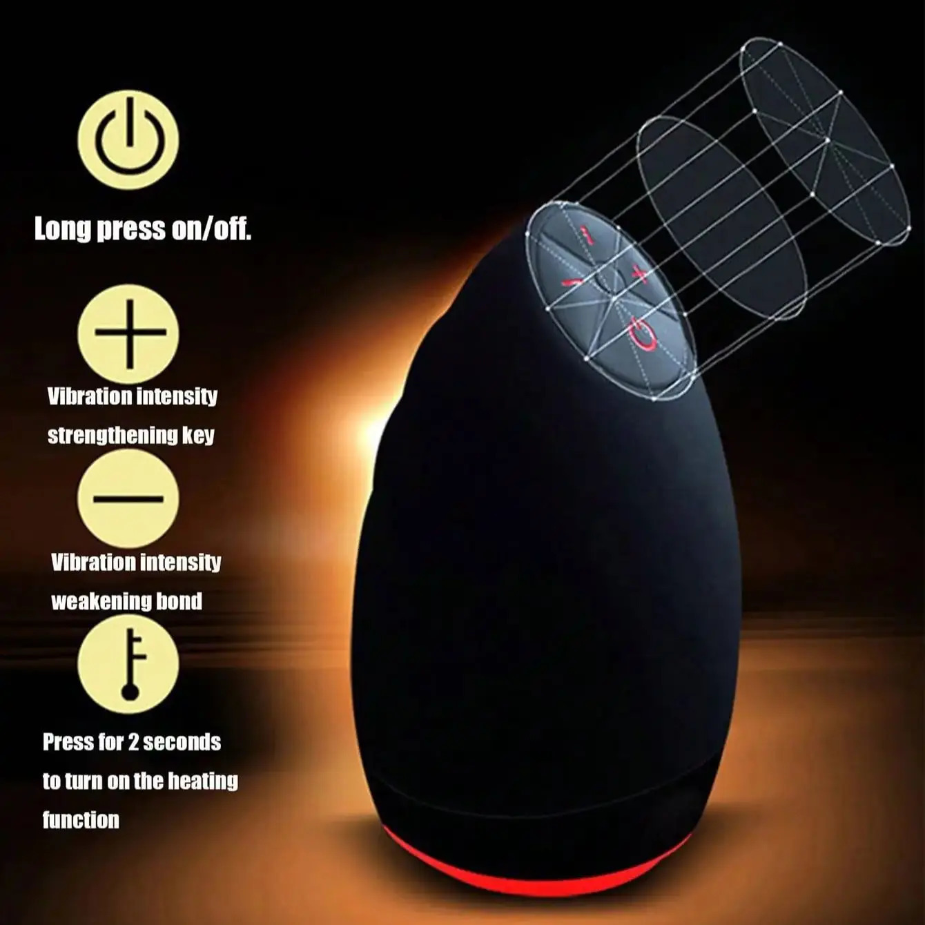 Automatic Male Masturbation Cup Tongue Licking Adult Goods Sucking Machine with Heating Male Masturbator Vibrator Oral Sex Toys 241010