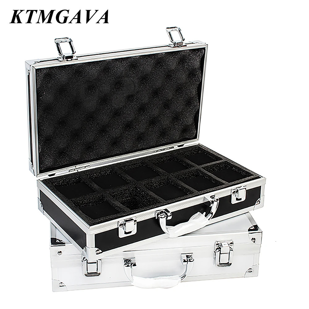 10 Girls Luxury High Quality Watch Boxes Aluminum Alloy Product Pattern Storage Clock Box Collection Display Gift Box 241018