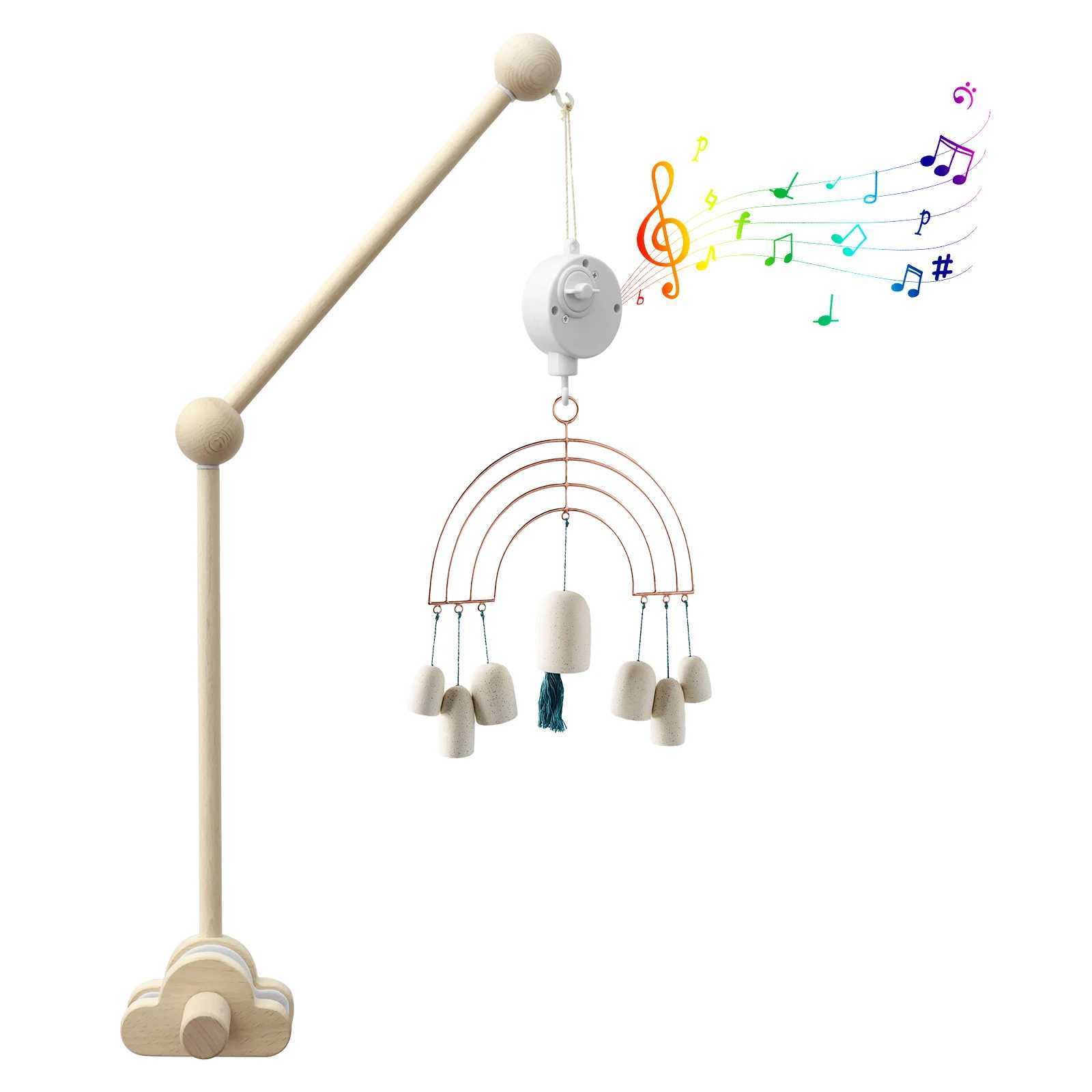 Baby crib bell chime toy mobile stand arm music box stand baby crib stand baby crib stand W240815