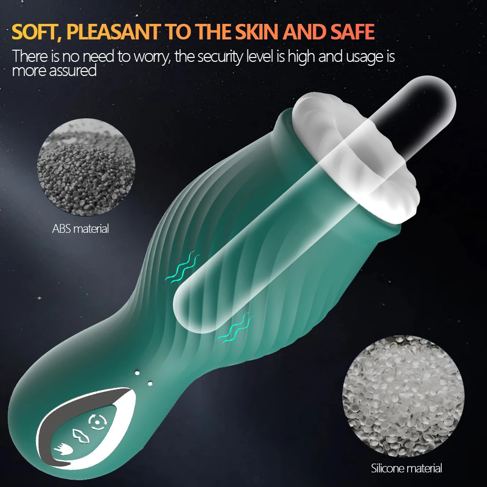 Masturbator for Men Automatic Sucking Male Pussy Oral Vaginal Penis Vibrator Sex Toy for Men Masturbation Cup Blowjobs Machine 241010
