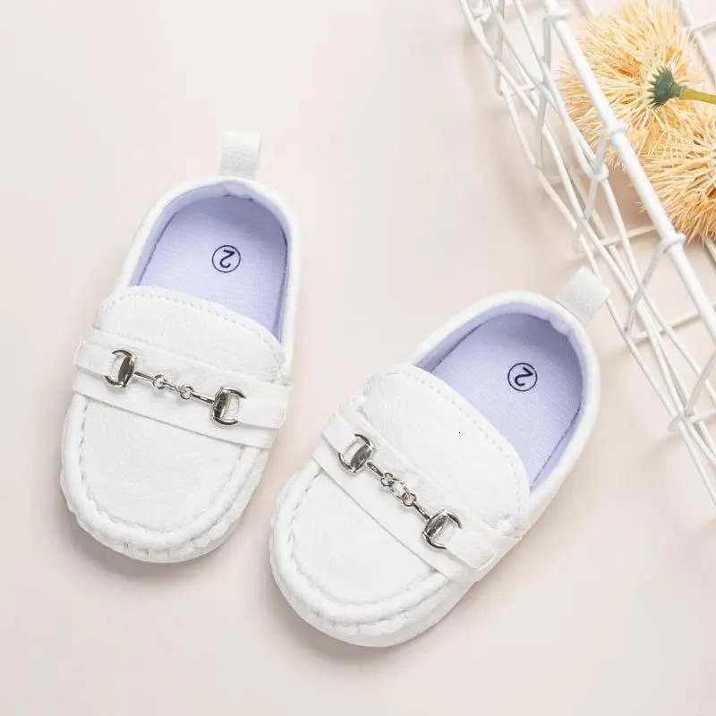 KIDSUN Baby Shoes Girls Boys Casual Leather Cotton Nonslip Softsole Infant Toddler First Walkers 241018