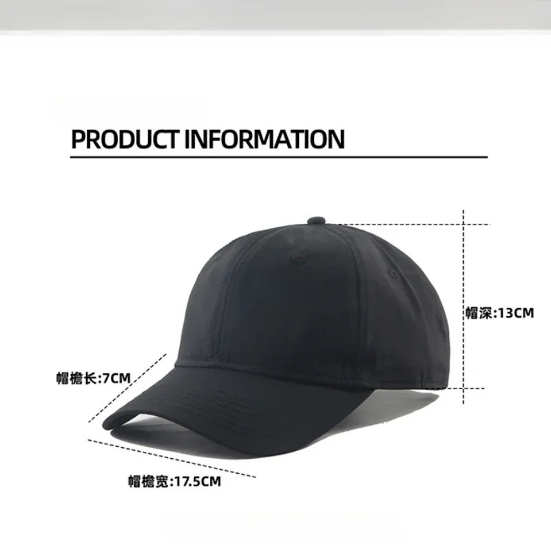 Big Size Autumn Sports Quick Drying Baseball Caps Man Breathable Large Plus Head Size Male Outdoor Sport Visor Cap Gorros 241009