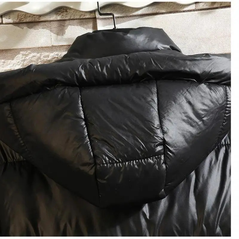 Mens Hooded Casual Padding Jacket Thick Warm Winter Men Clothing Puffer Jackets Cold Coats Parkas Streetwear 4XL 241010
