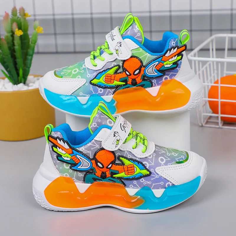 Athletic Outdoor Childrens shoes fashionable cartoon sports shoes breathable sports shoes anti slip childrens shoes dental shoes H241019