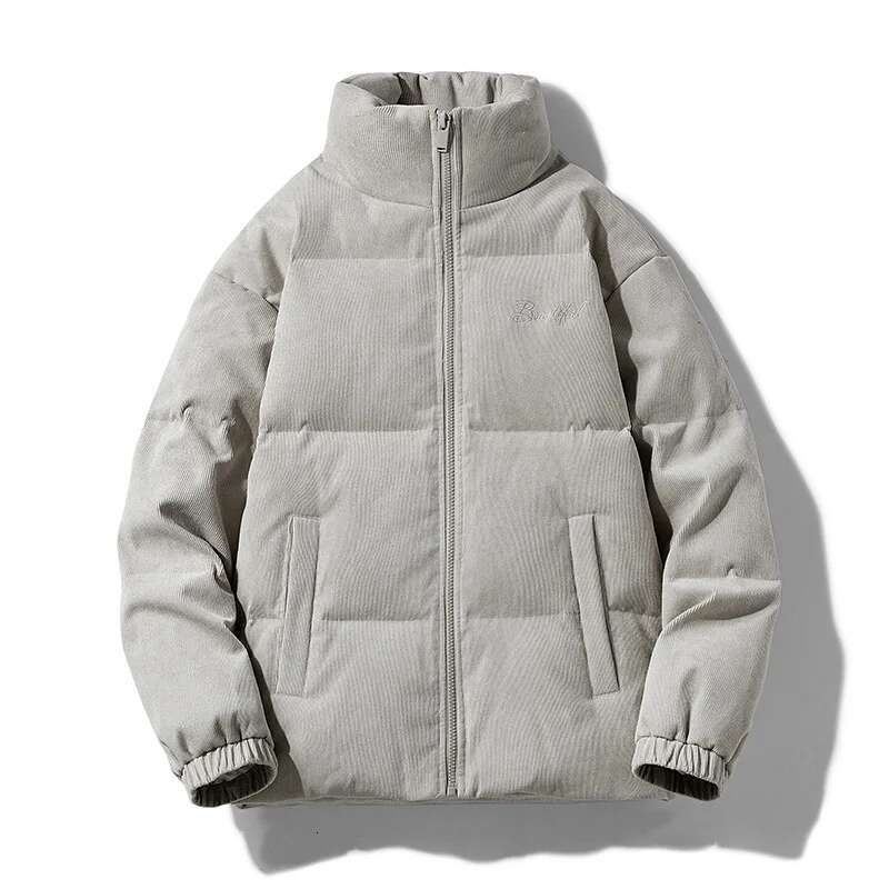 TOP New Winter Mens White Duck Down Jacket Fashion High Quality Male Ski Warm Coats