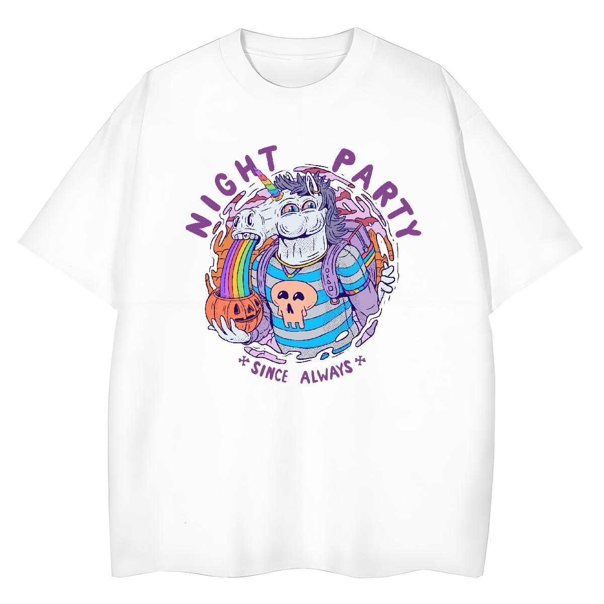 Classic Womens T Shirts 100% Cotton 230g Comfortable Street Casual skull Lady T shirt Free Shipping Skull Top Tees