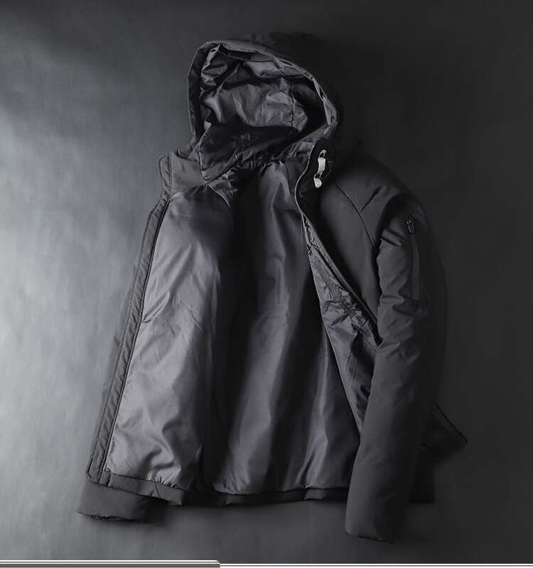 Hot Sale Windproof Jackets Men Warm Hooded Winter Outerwear High Quality Smart Casual White Down Coats Male Padded Jacket