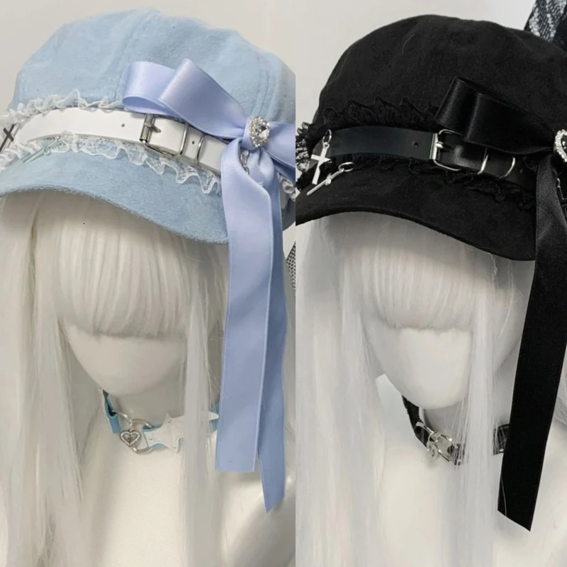 Bow tie decal hat lightweight baseball cap 241018