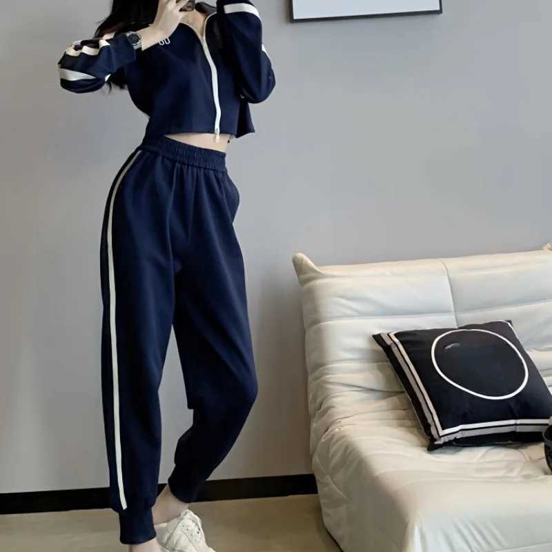 Women's Two Piece Pants New Womens Pants Two Piece Set Spring Autumn Fashion Ladies Trouser Co Ord Clothing Sales Comfortable Top and Bottom Prom