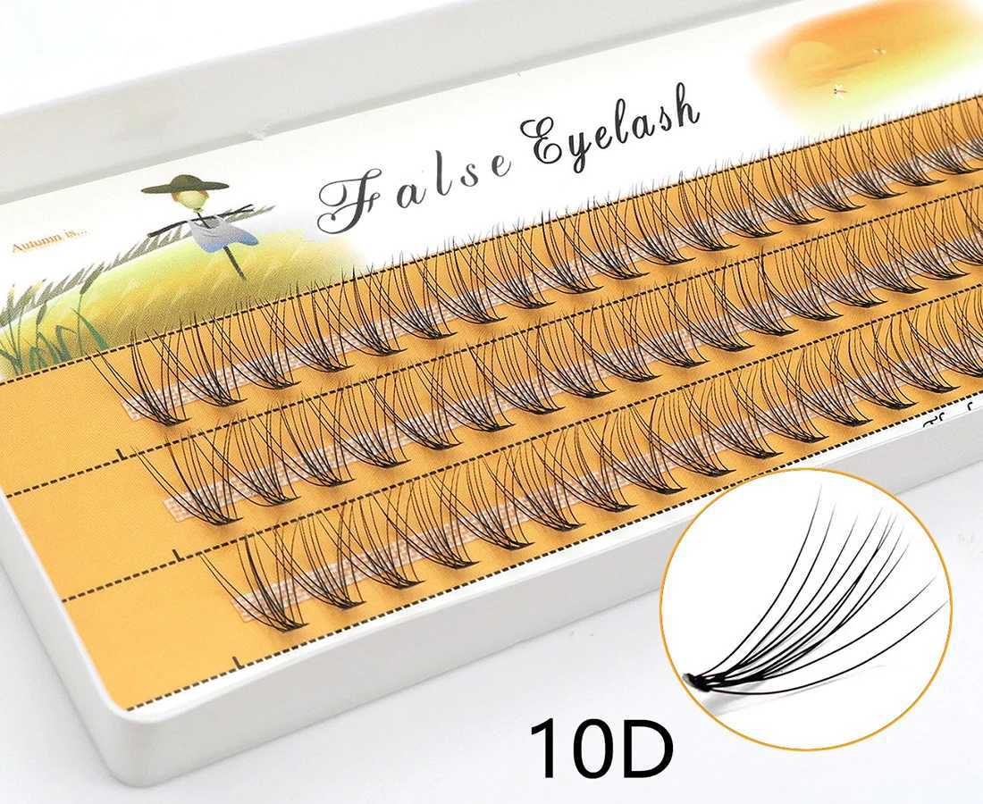 60 bundles/box10/20/30D Individual Cluster Eyelash Natural Eyelash extension Russia Eyelash Cluster Makeup tool for fake EyelashXJ241019